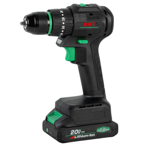 Дрель-шуруповерт ударная аккумуляторная DWT ASBP-20 DNM-2 BMC