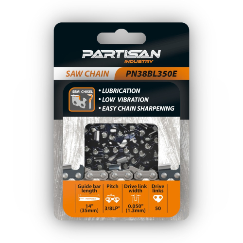 Цепь пильная PARTISAN PN38BL350E
