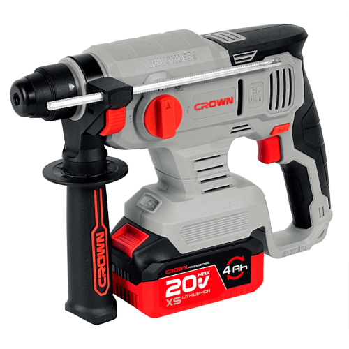 Перфоратор аккумуляторный CROWN CT28010XS-4 BMC