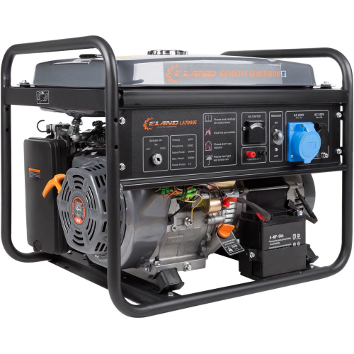 Генератор бензиновый ELAND LA7000E 