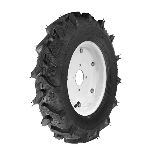 Колесо культиватора VELLES 6.00-12, протектор ЕЛОЧКА, правое