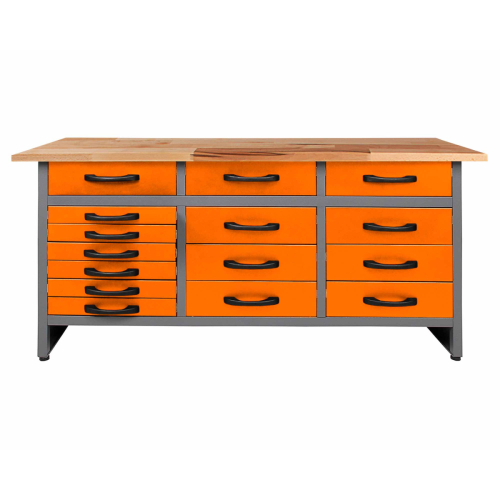 Стол-верстак для мастерской BAUMEISTER BTC-008A ORANGE