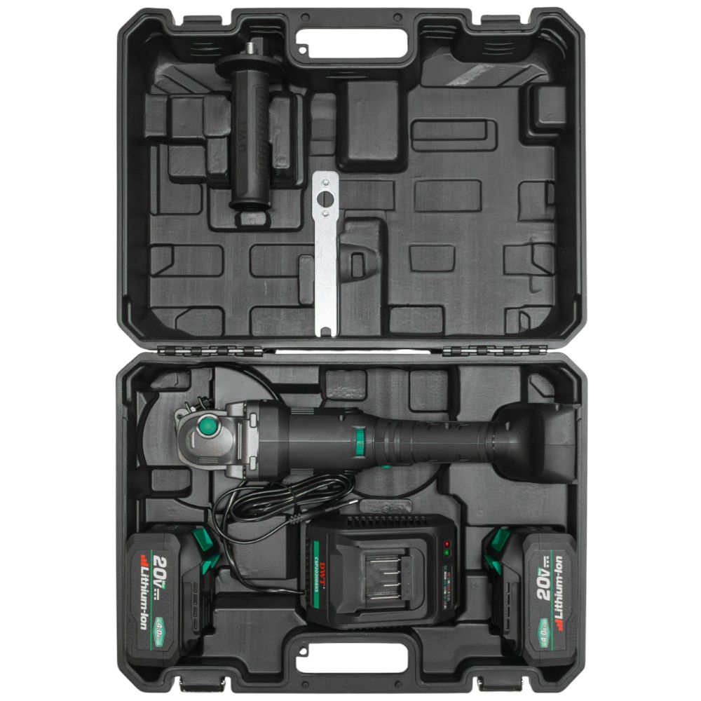 Угловая шлифмашина аккумуляторная DWT AWSP-20-125 DV-4C2 BMC (PLUS LINE)