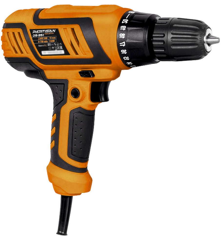 Дрель-шуруповерт PARTISAN DS-351