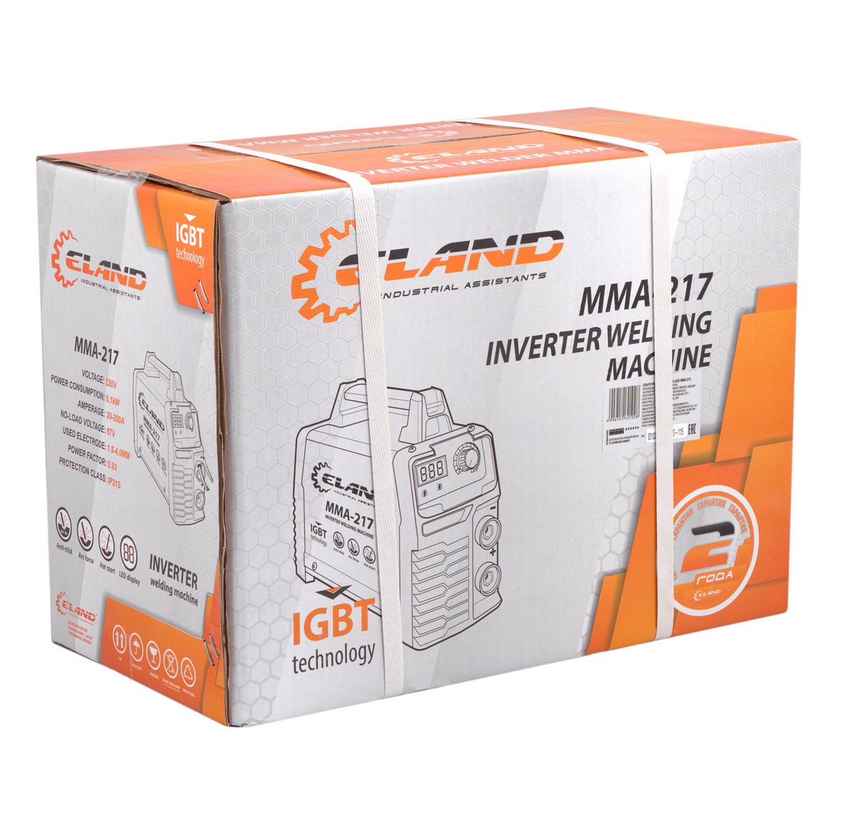 Инвертор сварочный MMA-217 ELAND