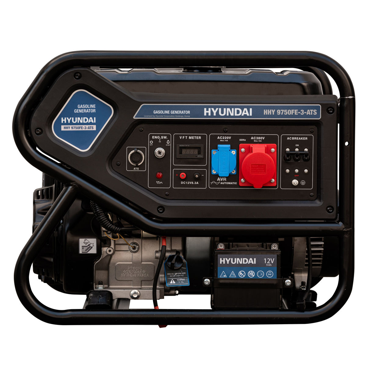 Генератор бензиновый HHY9750FE-3-ATS
