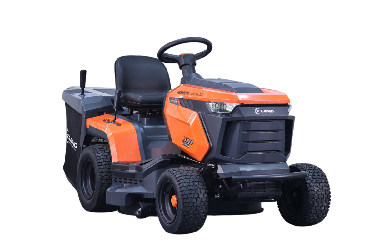 Газонокосилка бензиновая самоходная с сиденьем (райдер) ELAND LT-4384P 