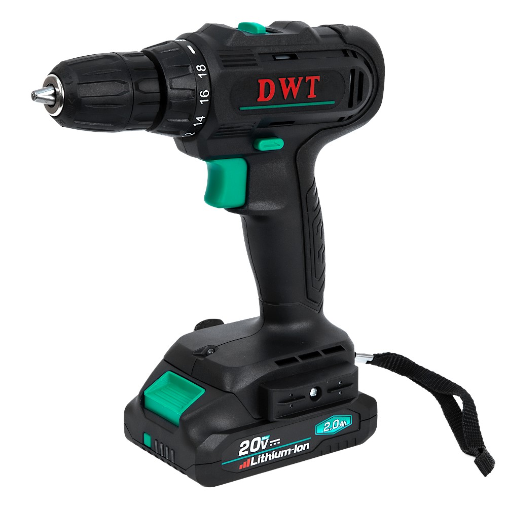 Дрель-шуруповерт аккумуляторная DWT ABSP-20 NF-2 BMC