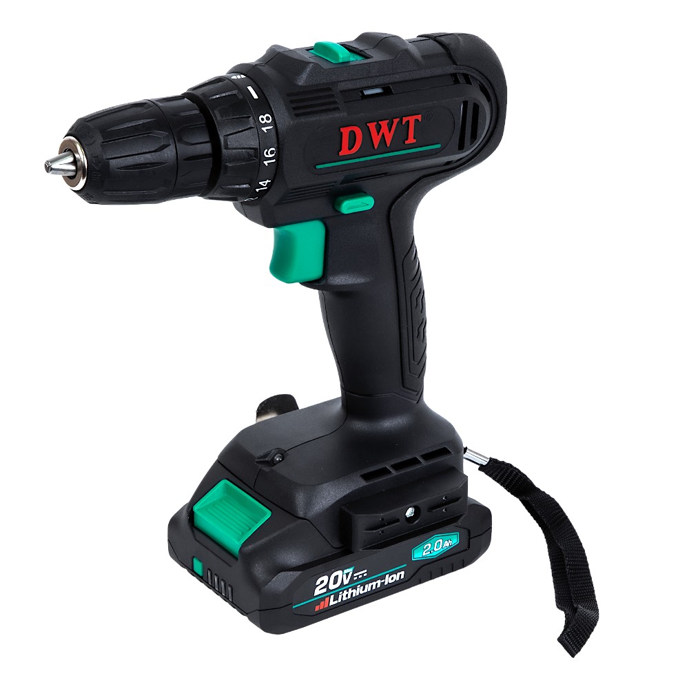 Дрель-шуруповерт аккумуляторная DWT ABSP-20 NF-2 BMC