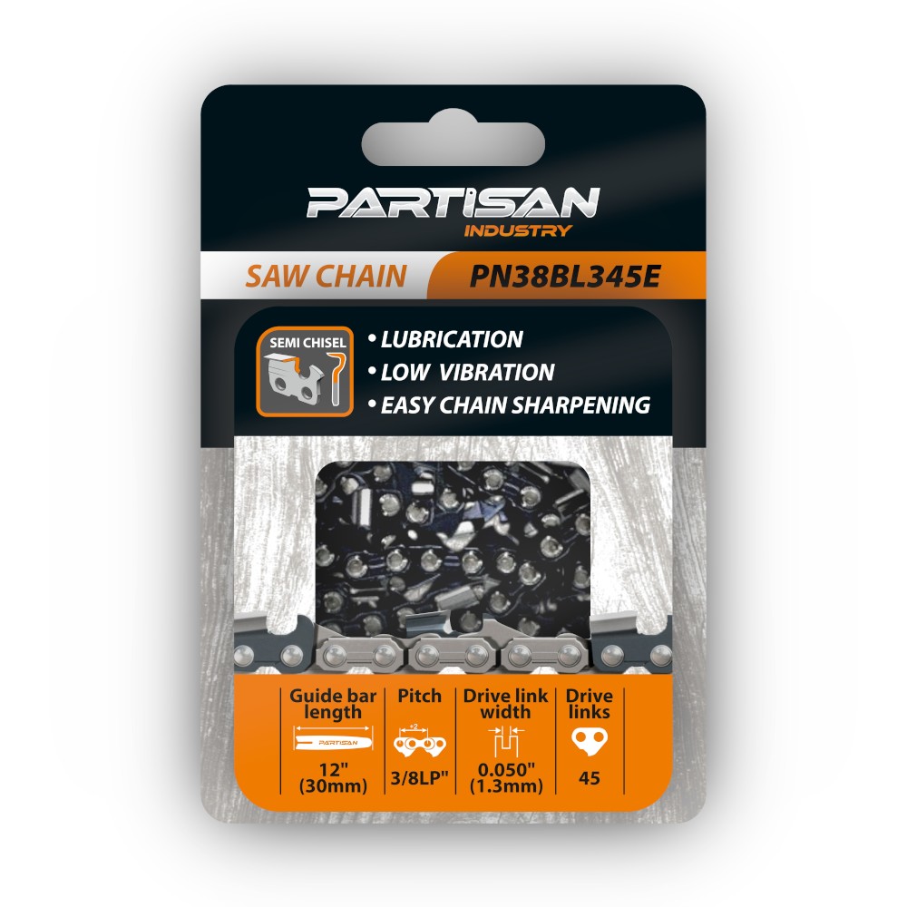 Цепь пильная PARTISAN PN38BL345E