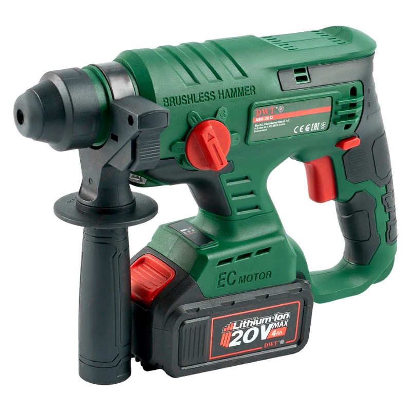 Перфоратор аккумуляторный DWT ABH-20 D-2H BMC