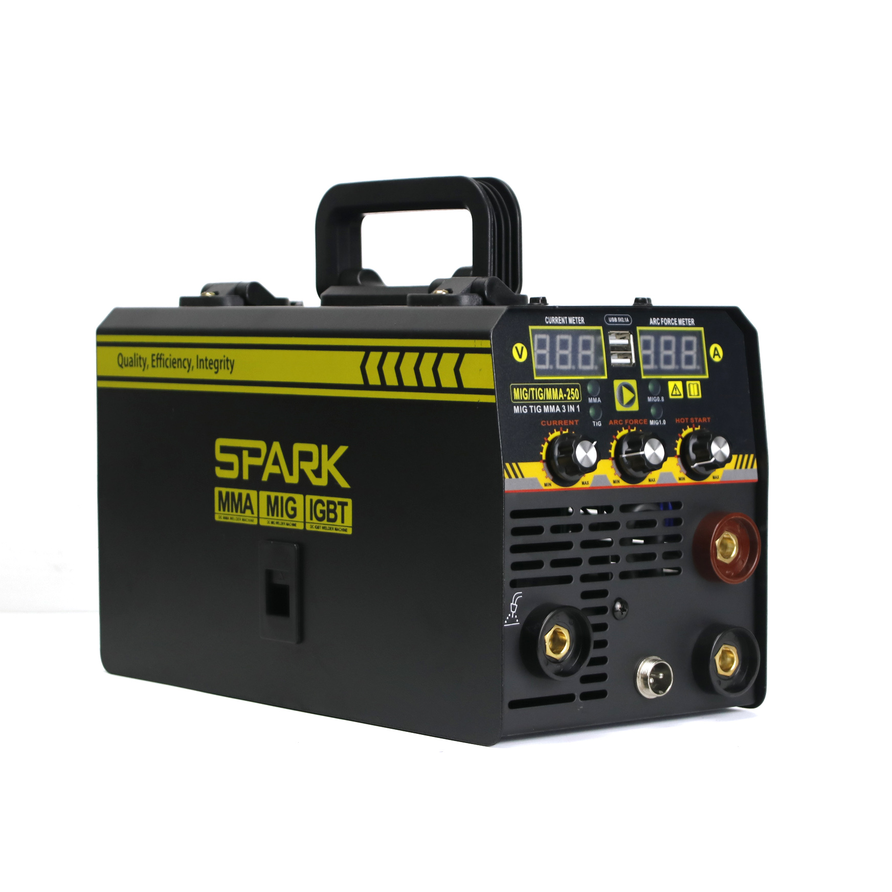 Полуавтомат сварочный SPARK MIG/TIG/MMA-250 (1кг)**