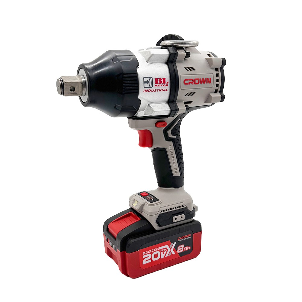 Гайковерт ударный аккумуляторный CROWN CT22056HX-8SC4 BMC