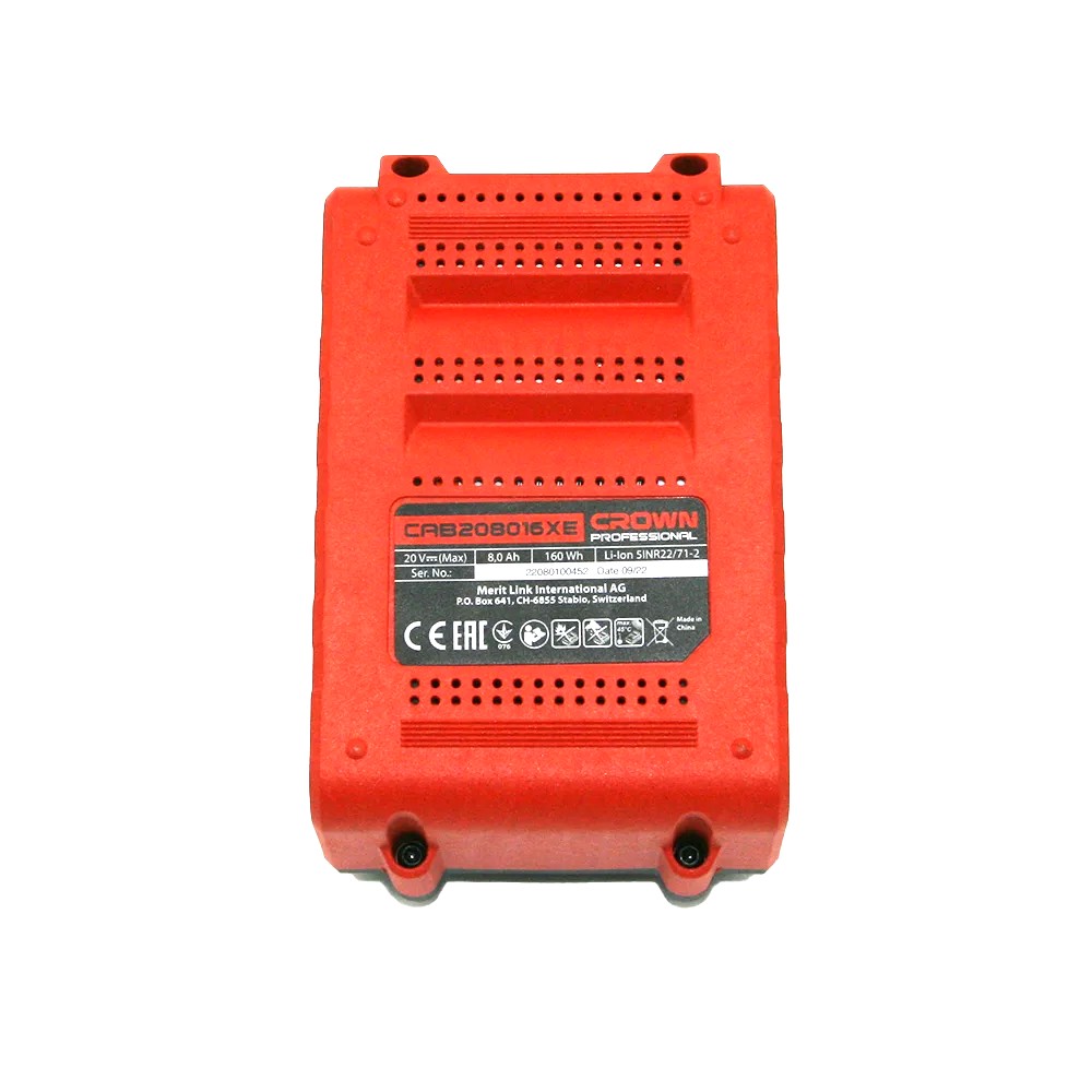 Аккумулятор CROWN CAB208016XE CB