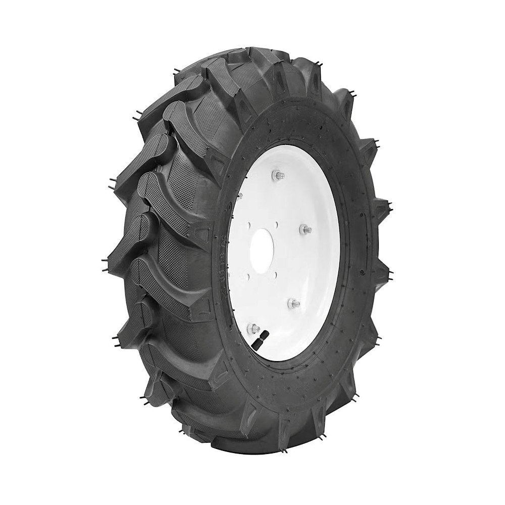 Колесо культиватора VELLES 5.00-12, протектор ЕЛОЧКА, правое