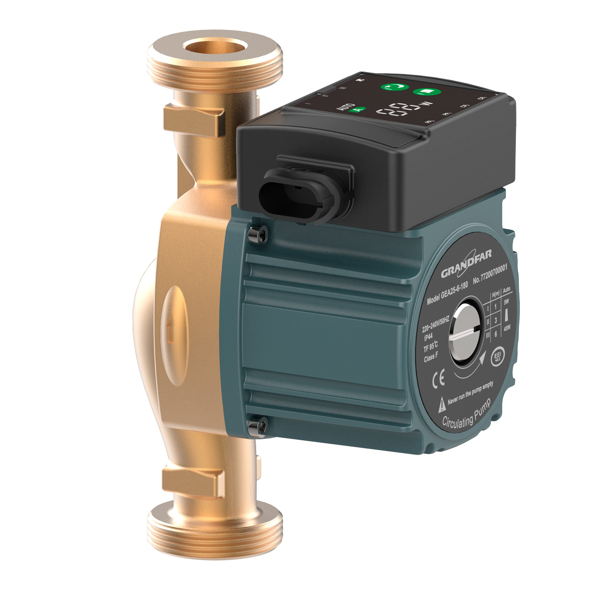 Циркуляционный насос частотный для ГВС GEA32-8-180U GRANDFAR