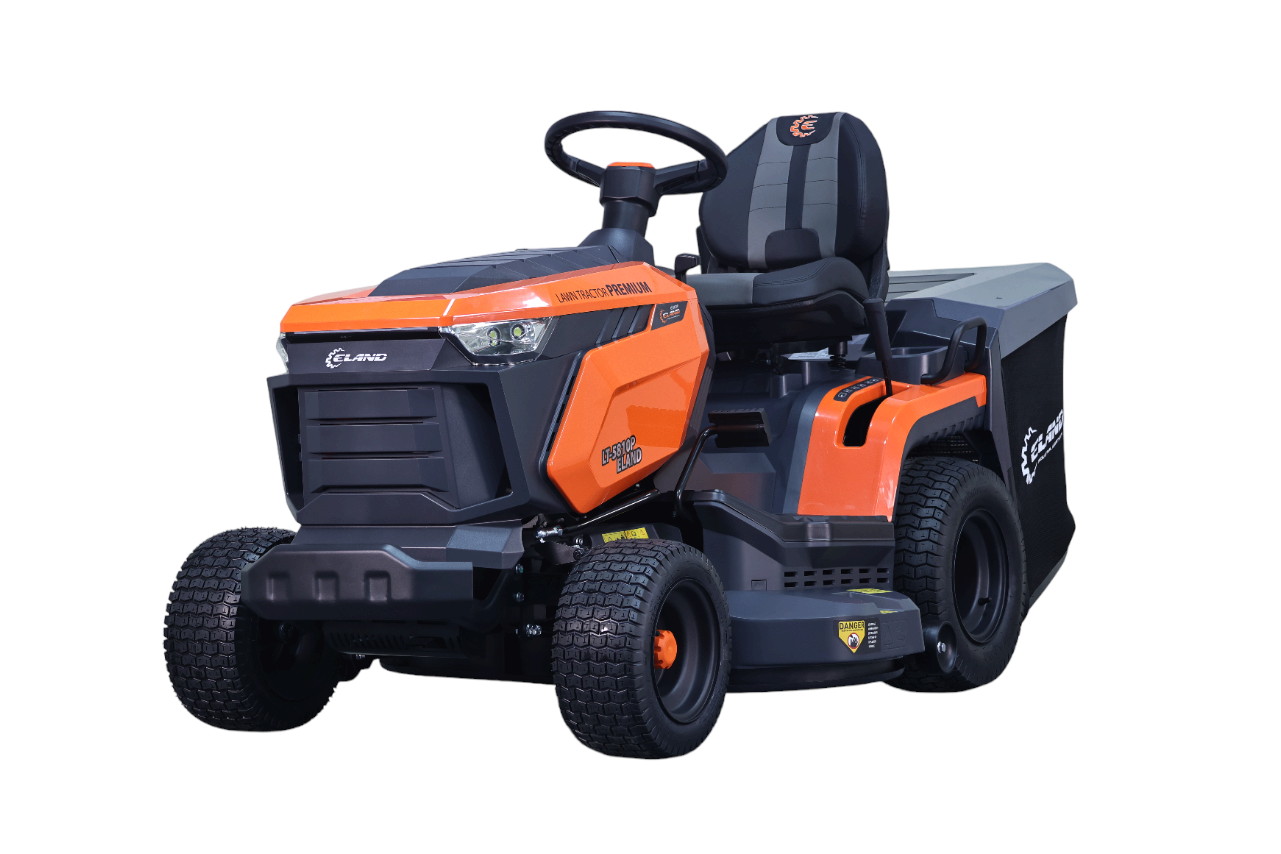 Газонокосилка бензиновая самоходная с сиденьем (райдер) ELAND LT-5810P 