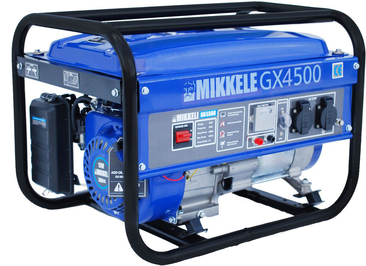 Генератор бензиновый MIKKELE GX 4500 
