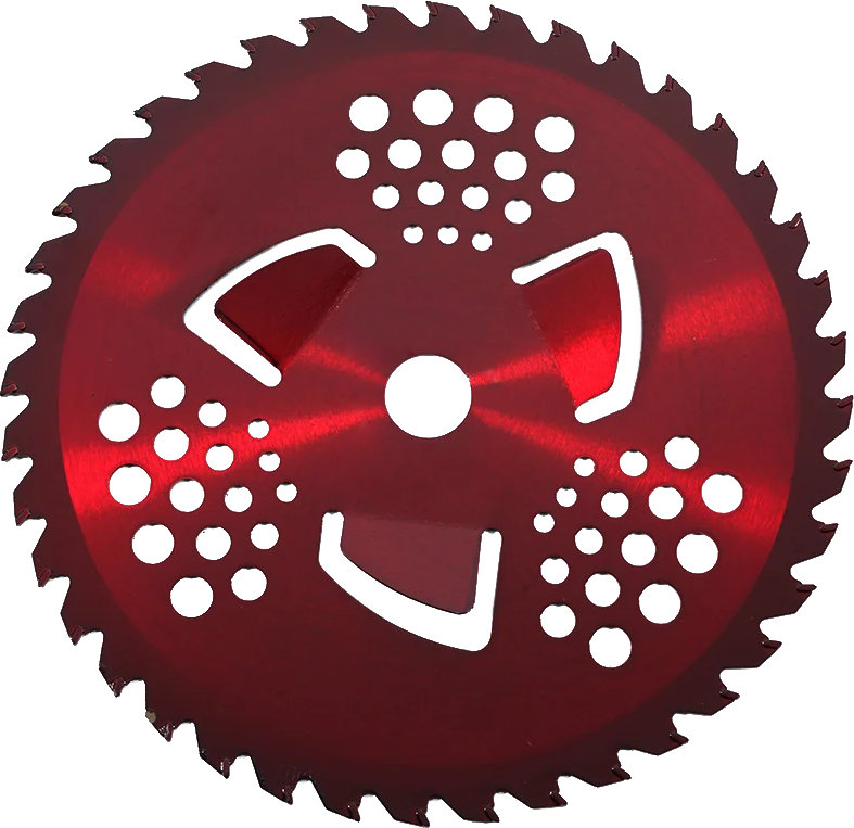 Нож победитовый BL-3 (40 зубов, КРАСНЫЙ,255x1.3x25.4)