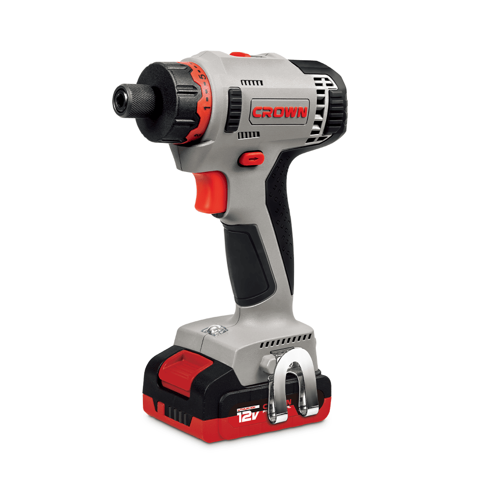 Дрель-шуруповерт аккумуляторная CROWN CT21081HB-2 BMC