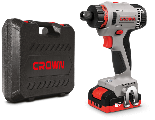 Дрель-шуруповерт аккумуляторная CROWN CT21081HB-2 BMC