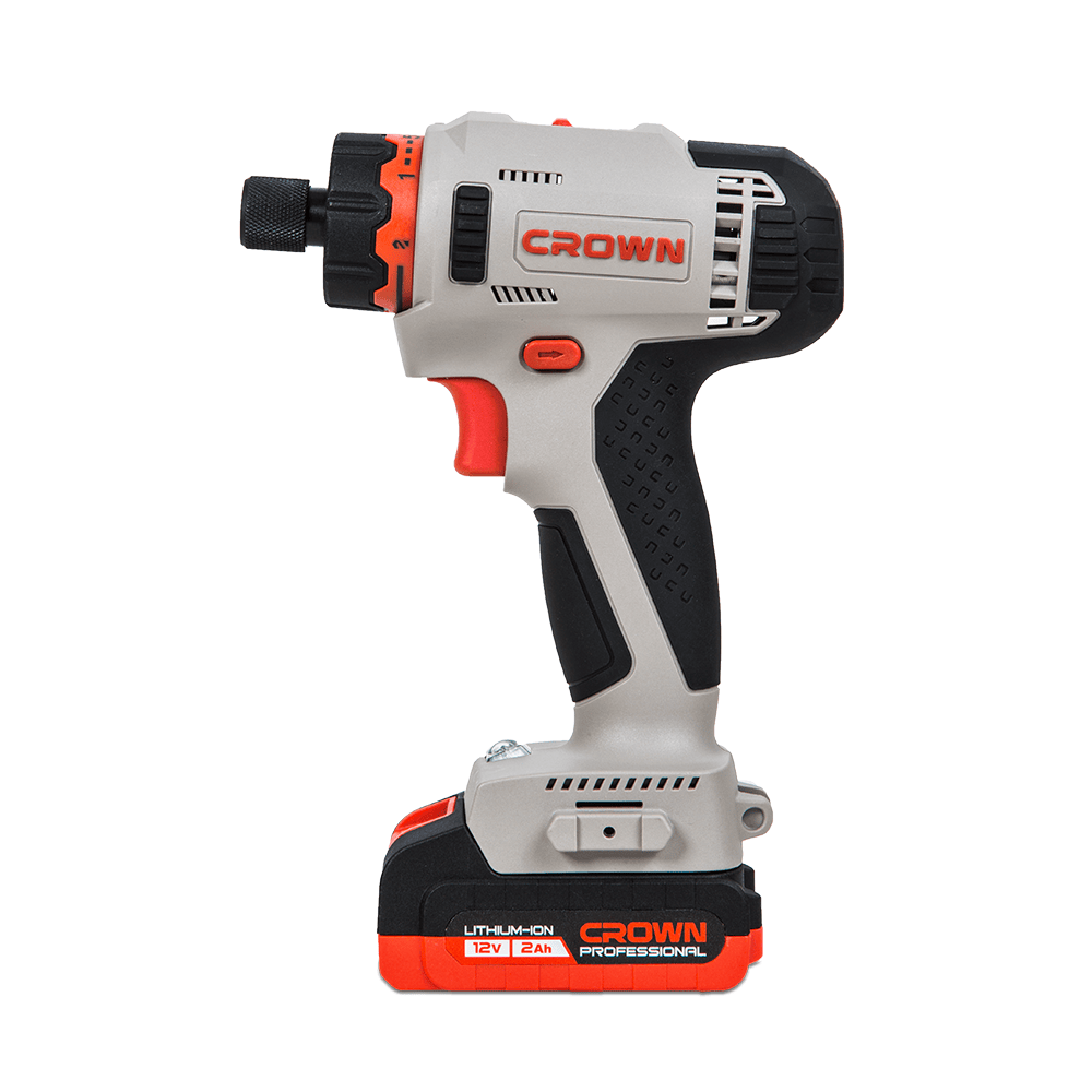 Дрель-шуруповерт аккумуляторная CROWN CT21081HB-2 BMC