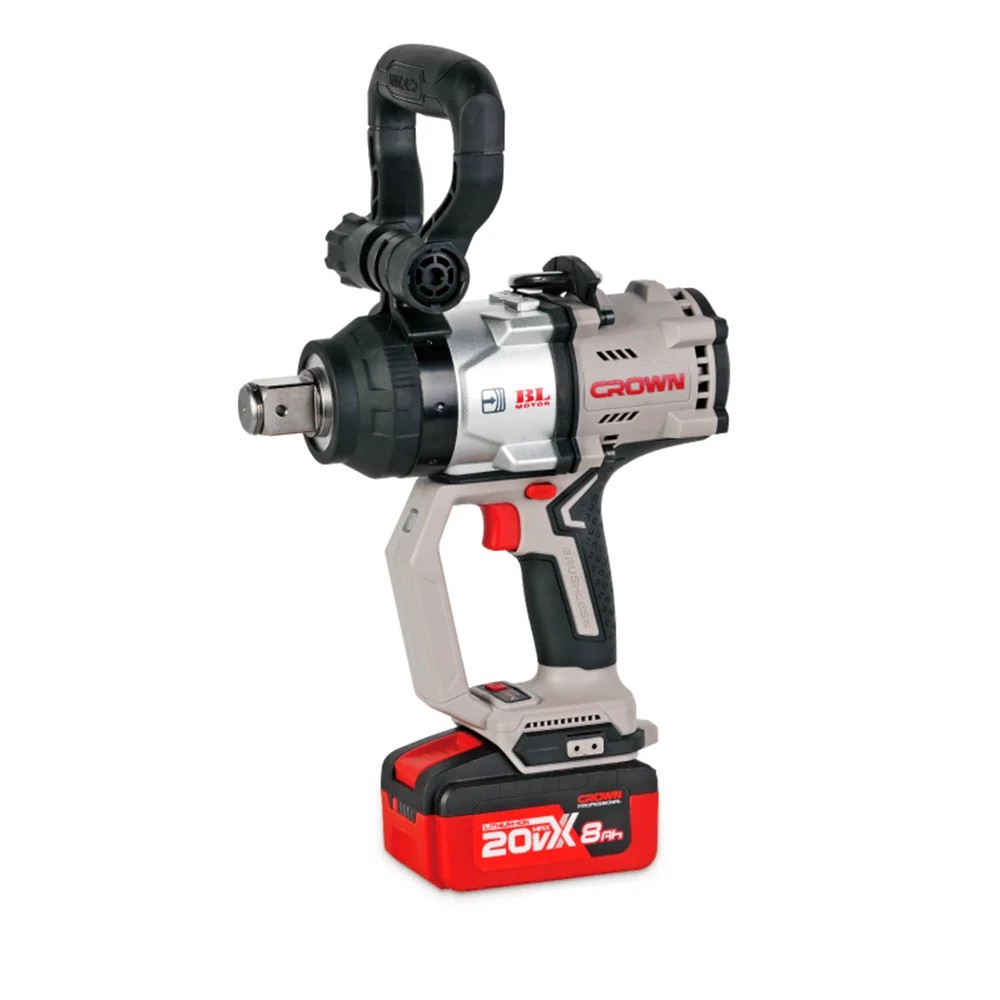 Гайковерт ударный аккумуляторный CROWN CT22060-1HX-8SC4 BMC