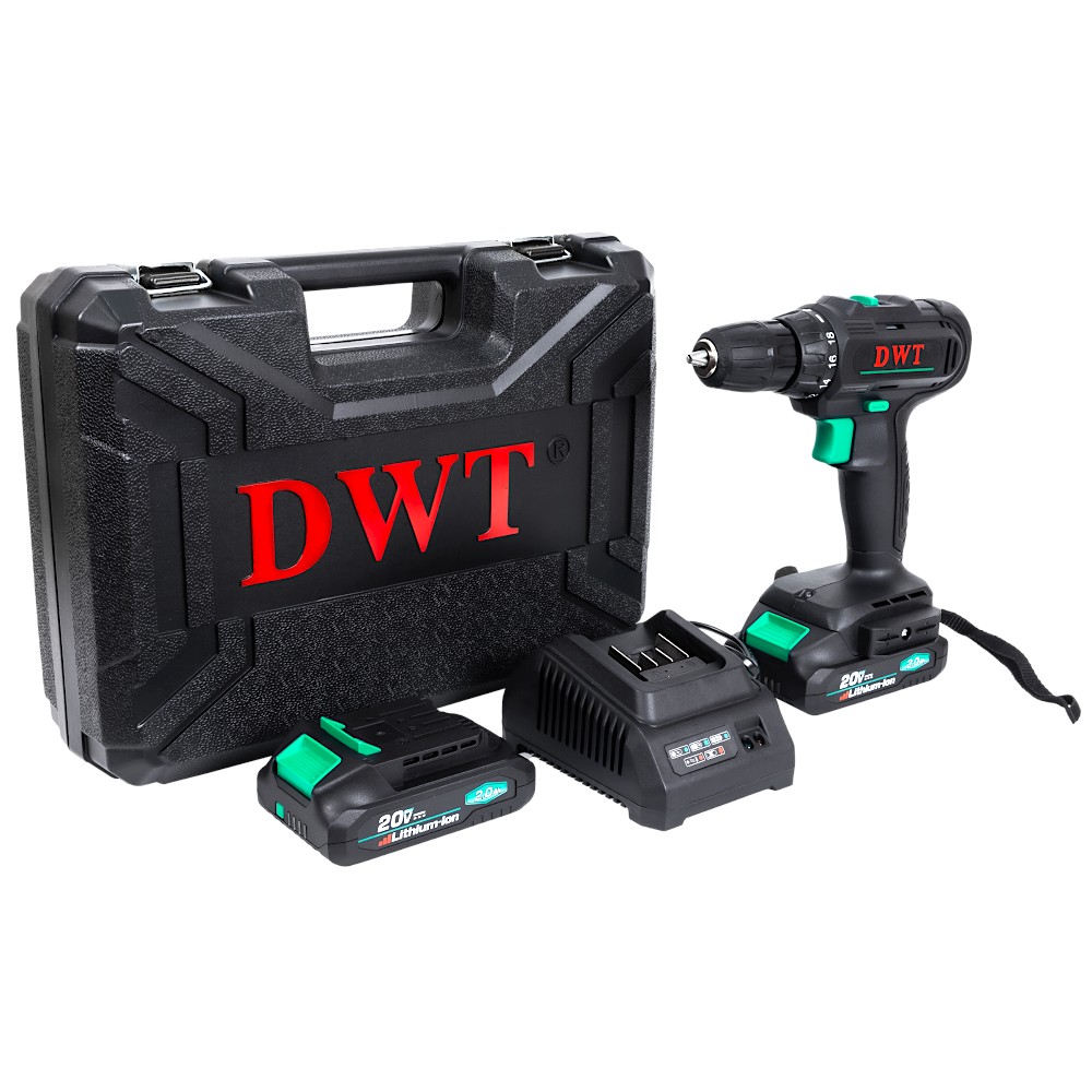 Дрель-шуруповерт аккумуляторная DWT ABSP-20 NF-2 BMC