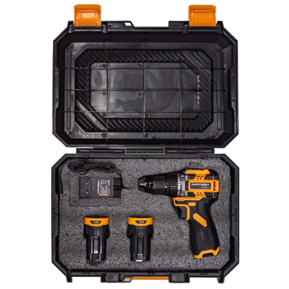 Дрель-шуруповерт аккумуляторная PARTISAN AD-1660BL