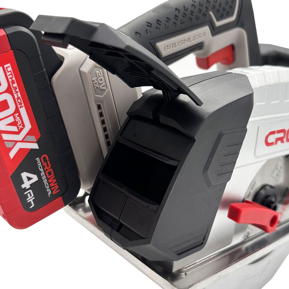 Пила дисковая по металлу аккумуляторная CROWN CT25040-150HX-4 BMC