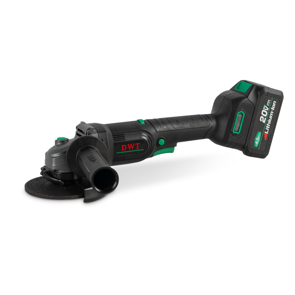 Угловая шлифмашина аккумуляторная DWT AWSP-20-125 DV-4C2 BMC (PLUS LINE)