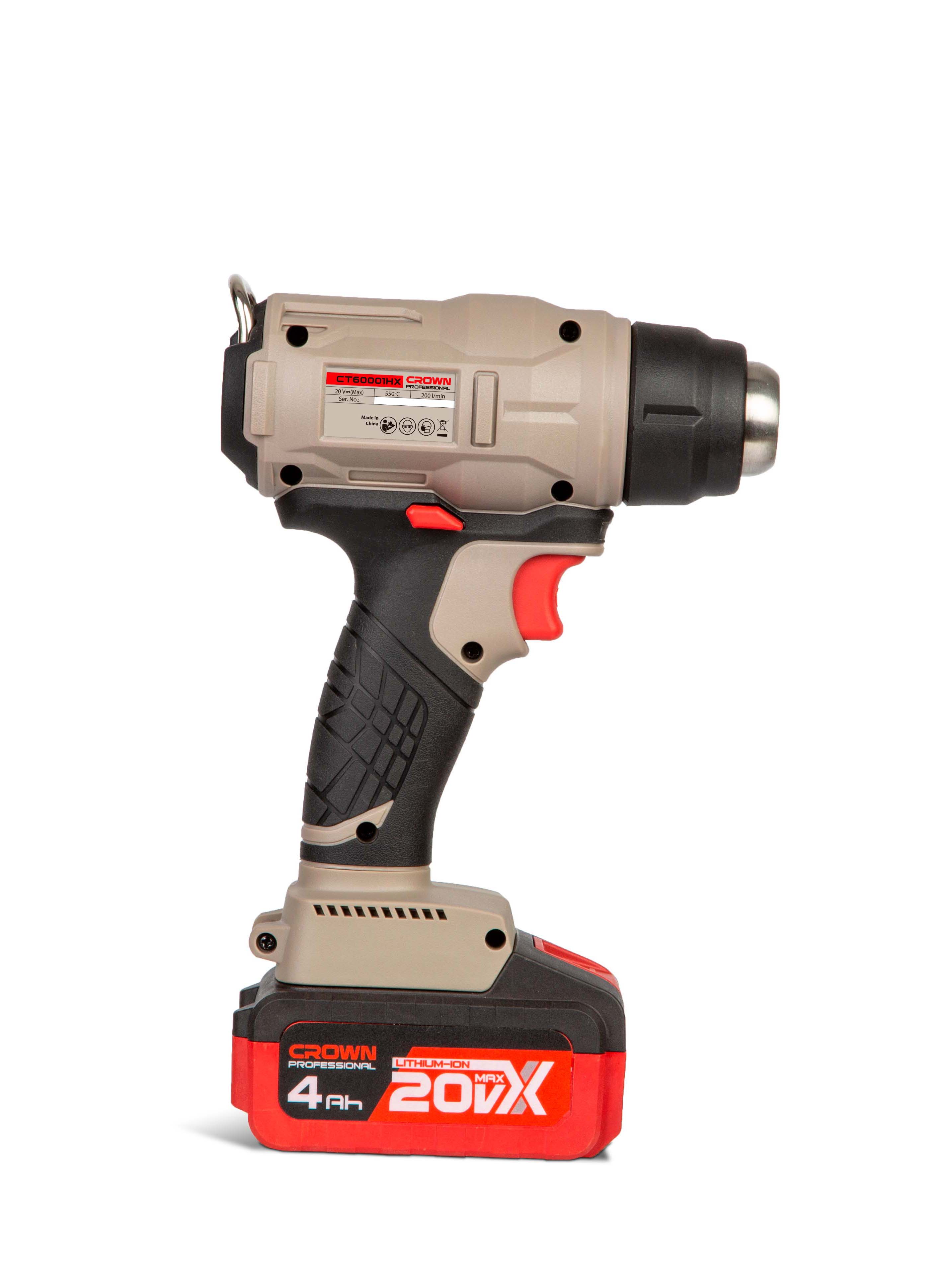 Фен аккумуляторный CROWN CT60001HX-4