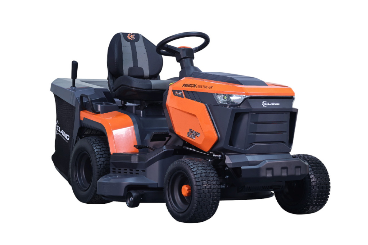 Газонокосилка бензиновая самоходная с сиденьем (райдер) ELAND LT-5810P 