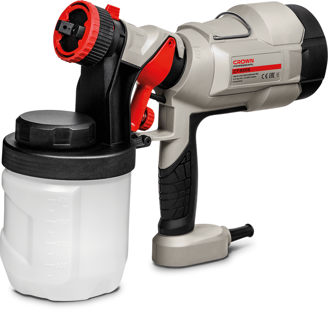 Краскораспылитель электрический CROWN CT31013