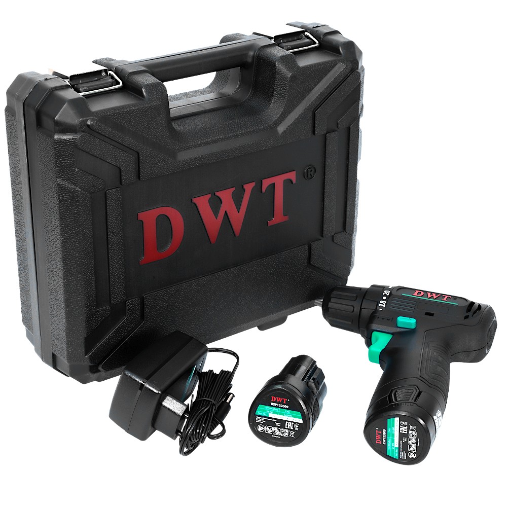Дрель-шуруповерт аккумуляторная DWT ABSP-12 DN-2