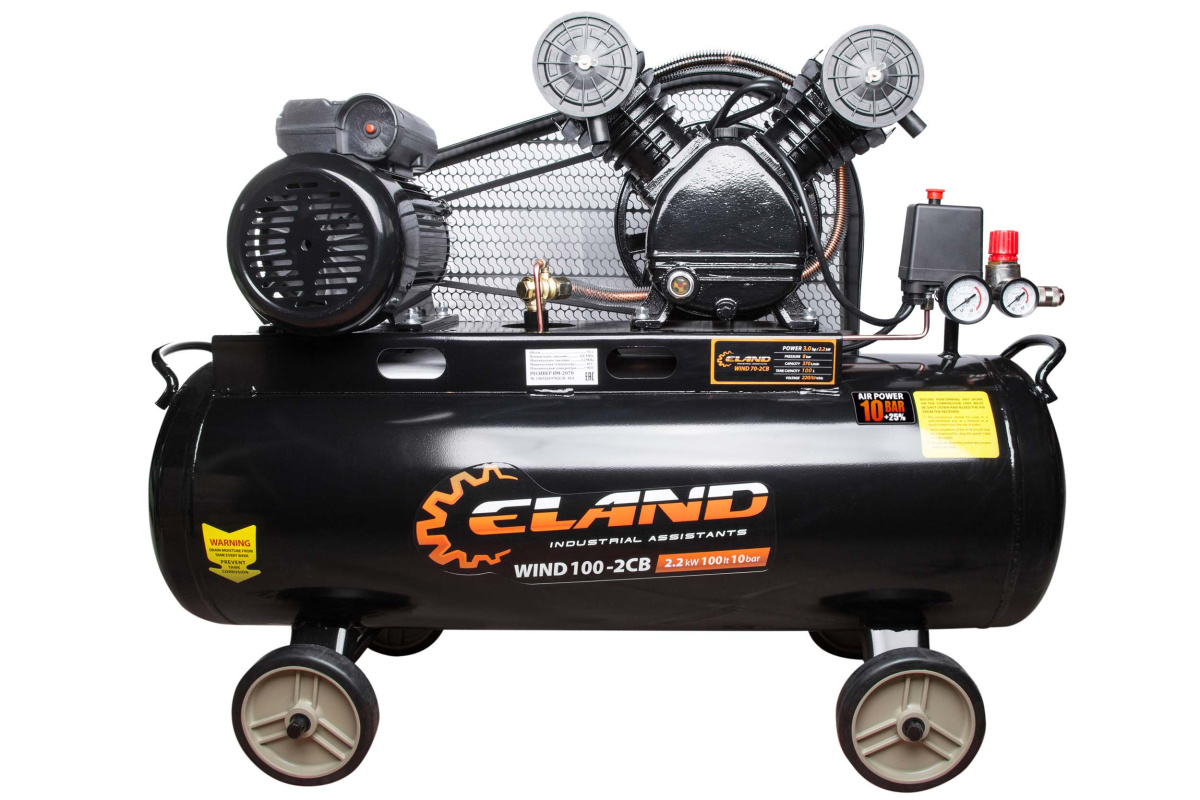 Компрессор воздушный ELAND WIND 100-2CB