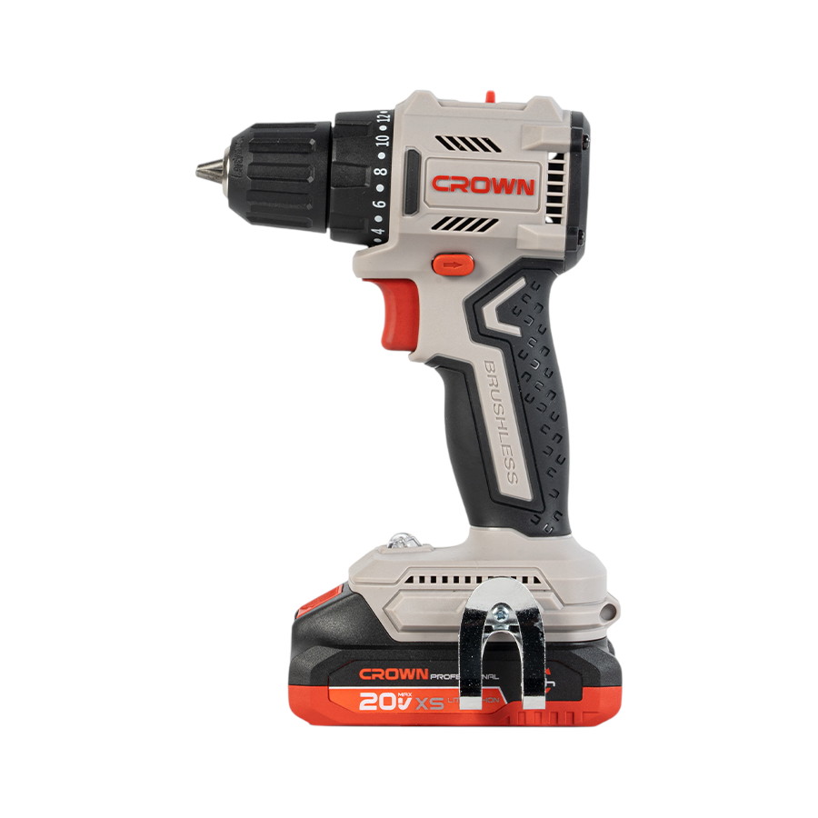 Дрель-шуруповерт аккумуляторная CROWN CT21131XS-2 BMC