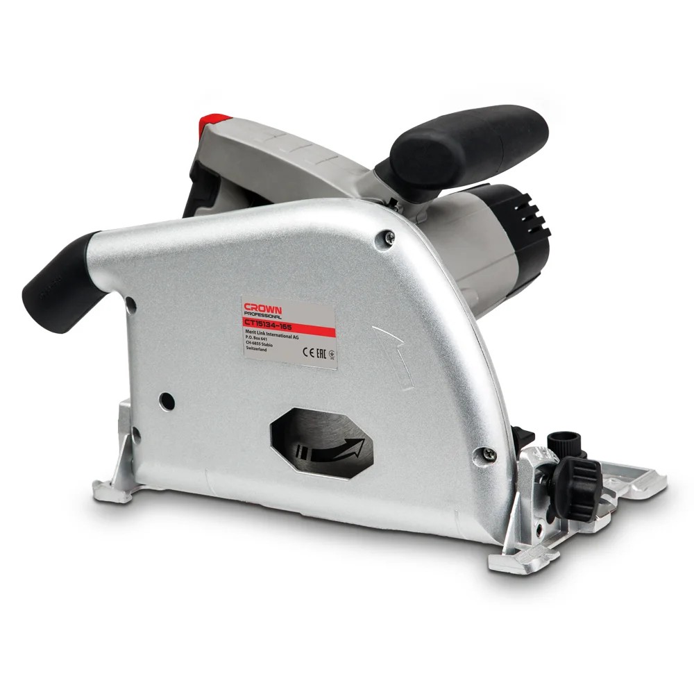 Пила погружная CROWN CT15134-165 (с направляющей шиной CAXS-BA140) 