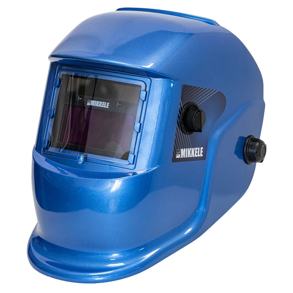 Маска сварщика M-500, синяя