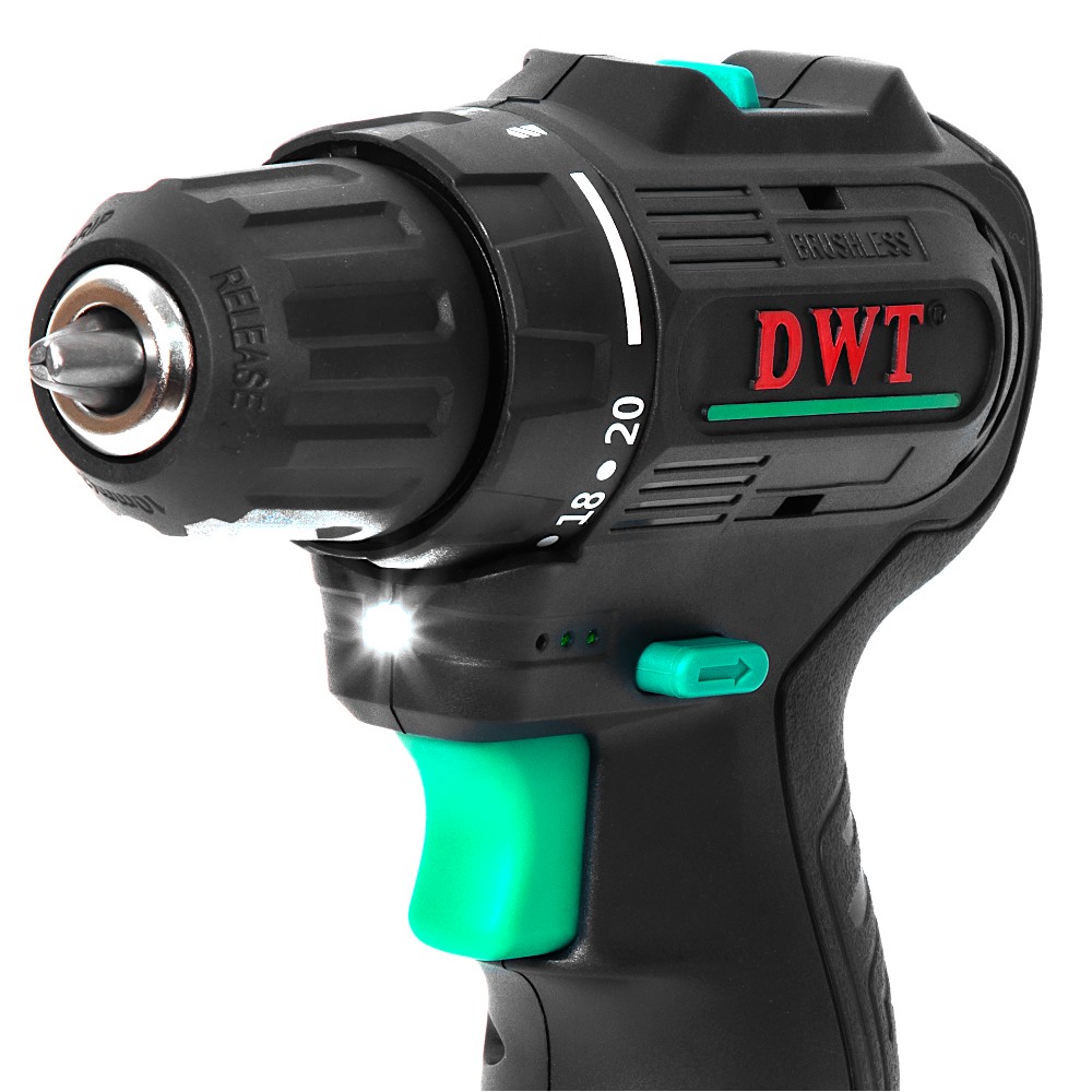 Дрель-шуруповерт аккумуляторная DWT ABSP-12 DN-2