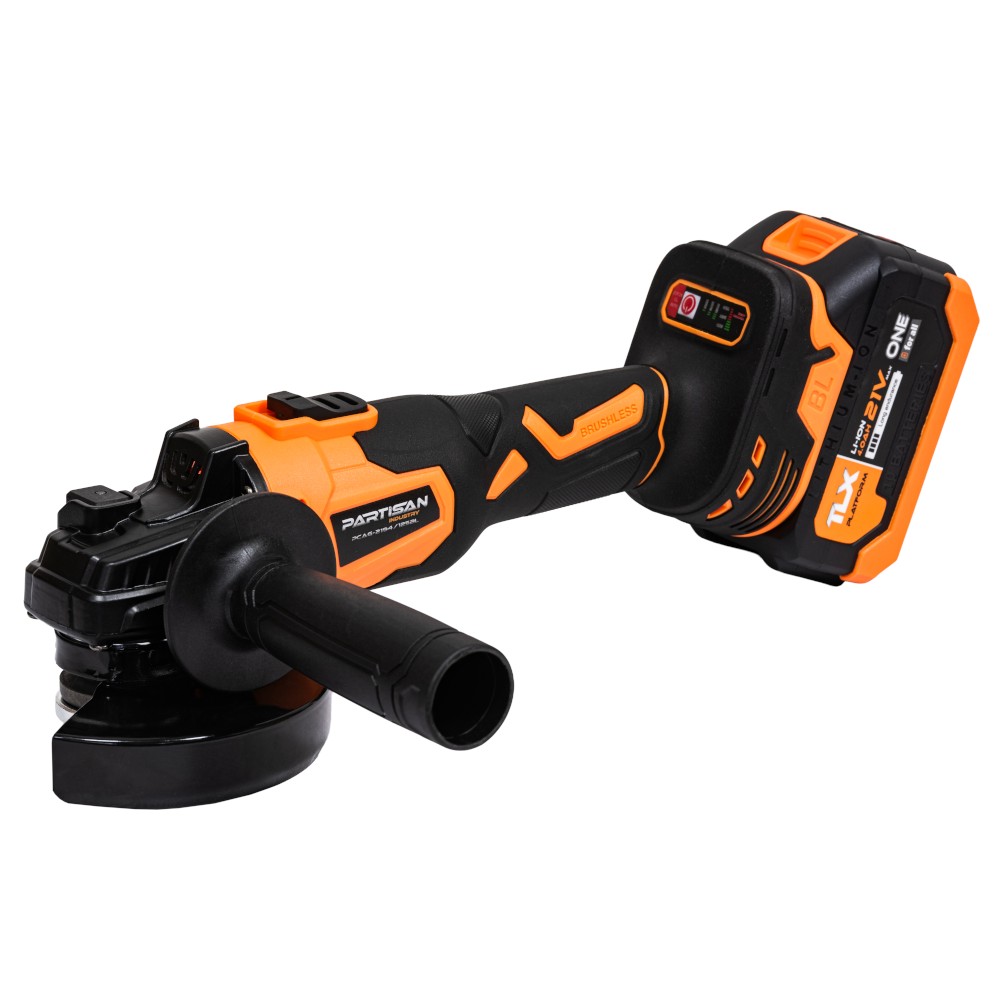 Угловая шлифмашина аккумуляторная PARTISAN PCAG 2194/125BL