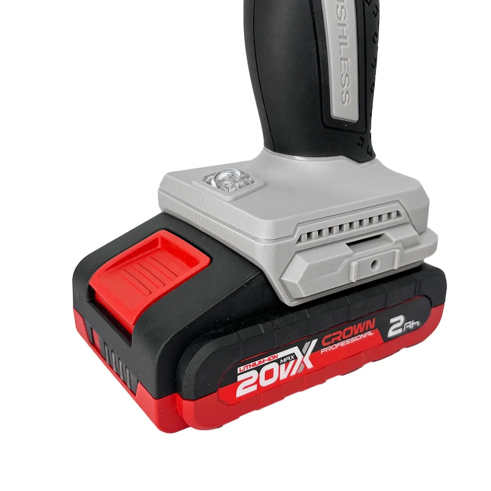 Дрель-шуруповерт аккумуляторная CROWN CT21131HMX-2 BMC