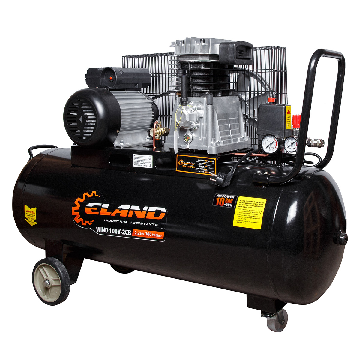 Компрессор воздушный ELAND WIND 100V-2CB